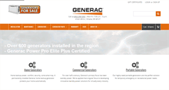 Desktop Screenshot of homegeneratorsforsale.com